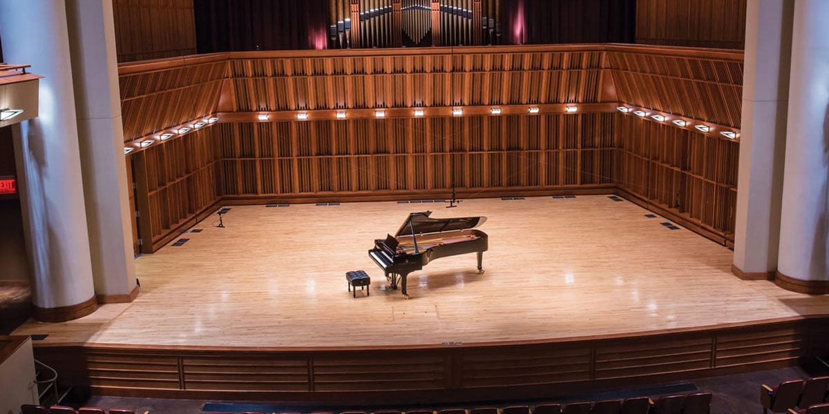 Piano On stage