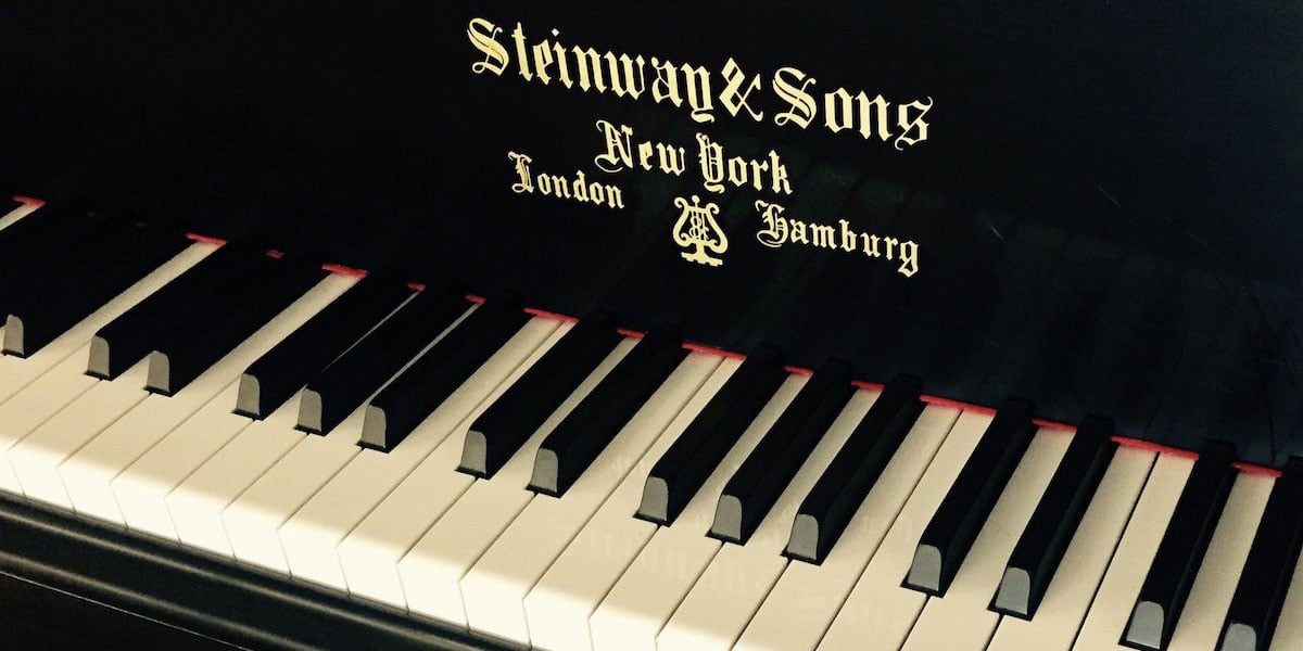 Steinway Keys And Front Writing
