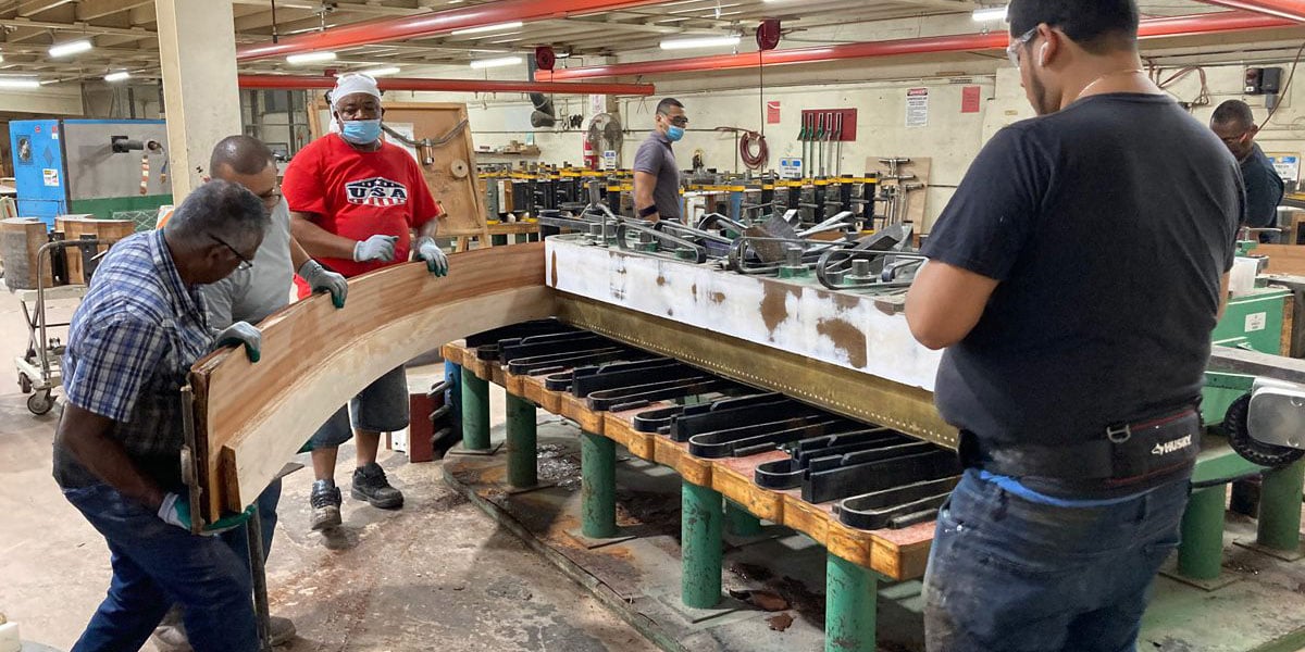 Steinway Factory Workers