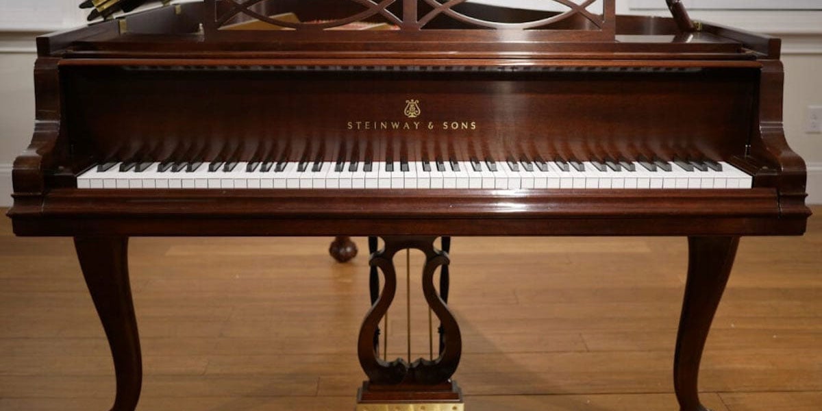 Vintage Steinway Front